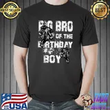 Funny Big Brother Of The Birthday Boy Motocross Ride Motorcycle T-Shirt Unisex
