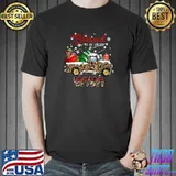 Funny blessed To Be Called Yaya Leopard Truck Christmas T-s Unisex