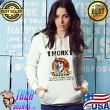 Funny Cat Monk The Road To Inner Peace Is Paved With People I Beat Up Shirt