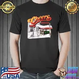 Funny Cheers Beacon Hi.Ll Bar Boston Graphic Cheers Sitcom Tv Show T-Shirt Unisex