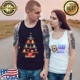 Funny Cooking Xmas Lighting Cooking Christmas Tree T Shirt Tank Top
