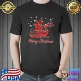 Funny Dragon Merry Christmas Light Shirt