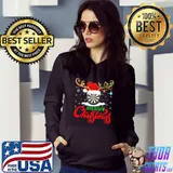 Funny Funny Darts Sports Lover Reindeer Santa Hat Darts Christmas Premium T-Shirt
