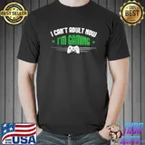 Funny funny gaming shirt I Cant Adult Im Gaming Nerd Gamer Geek T-Shirt Unisex