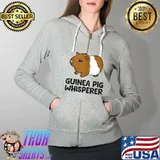 Funny Guinea Pig Lover Guinea Pig Whisperer T-s Full Zip Hooded