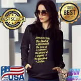 Funny January Girl The Soul of a Mermaid Funny Birthday Gifts T Shirt
