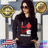 Funny love Biology School Biology Teacher Biologist Expert Xmas Premium T-Shirt
