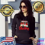 Funny Merry Christmas Gnome Ugly Gnome Xmas Kids Adults Gift T Shirt