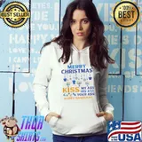 Funny merry Christmas Kiss My Ass His Ass Your Ass Happy Hanukkah T-Shirt
