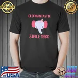 Funny my birthday 1980 birthyear elephant pun theme Premium T-Shirt Unisex