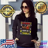 Funny my Sled Runs On Tequila Ugly Christmas Sweater T-shirt