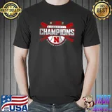 Funny Nebraska Huskers 2021 Big Ten Baseball Conference Champions Locker Room Merch Shirt Unisex