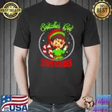 Funny Official Snitches Get Stitches Sarcasm ELF 2021 shirt