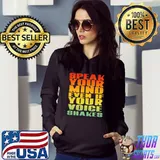Funny Official Speak Your Mind Even If Your Voice Shakes Shirt