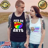 Funny Pico De Gayo Rainbow Lgbt Tank Top