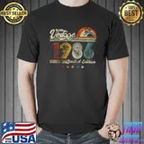 Funny retro vintage best of 1986 t awesome since T-Shirt Unisex