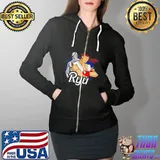 Funny ruy Fighter Shirt Full Zip Hooded