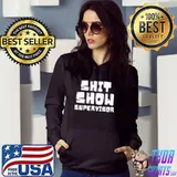 Funny Shit Show Supervisor Funny Boss Manager T-Shirt