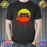 Funny tea Cat Summer Retro T-Shirt Unisex