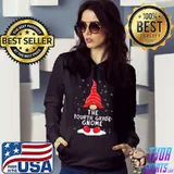 Funny The 4th Grade Gnome Christmas Pajamas Xmas Holiday T Shirt