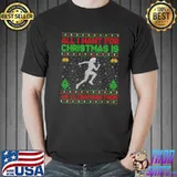 Funny Ugly All I Want For Christmas Is A Ultramarathon T Shirt Unisex