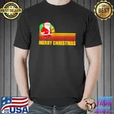 Funny Vintage Christmas Santa Claus T-Shirt