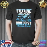 Future Marine Biologist Makes Waves Marine Biology Shirt Unisex