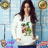 Garden Gnome Hat T Rex Dinosaur Funny Gardening Women Men T-Shirt