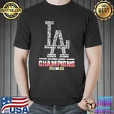 Grateful Los Angeles Dodgers Logo National League Champions 2020 Shirt Unisex