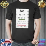 Greek alphabet optometrist Shirt