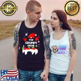Grumpy gnome buffalo plaid matching family christmas pajama s Tank Top