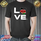 I Love Kenya Kenyan Flag African T s Unisex