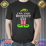 I'm the bigfoot elf merry christmas s Unisex