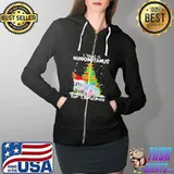 I WANT A HIPPOPOTAMUS FOR CHRISTMAS TREE SHIRT Full Zip Hooded