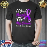 I Wear Purple For My Cousin Pancreatic Cancer Awareness T-s Unisex