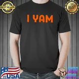 I Yam Funny Matching Couples Halloween Thanksgiving Him Her T Shirt Unisex