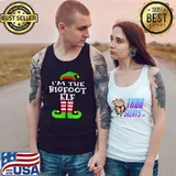 I’m The Bigfoot Elf Merry Christmas Shirt Tank Top