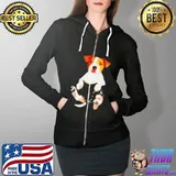 Jack russell in pocket s Full Zip Hooded