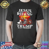 Jesus is my savior riding is my therapy Trump is my president s Unisex
