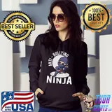 Kids Blue Anti Bullying Kindness Ninja Bully Prevention T-Shirt