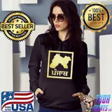 Land Of The 5 Rivers Map Shirt