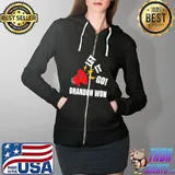 Let It Go Brandon Won T-Shirt Full Zip Hooded