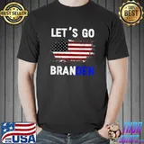 Let's Go Braden Brandon US Flag Tee Funny Trendy Sarcastic T-Shirt Unisex
