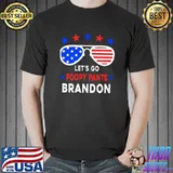 Let's Go Poopy Pants Brandon Tee USA Flag Funny Anti Biden Premium T-Shirt Unisex