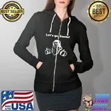 Let’s Go Santa Christmas Brandon President Racecar T-Shirt Full Zip Hooded