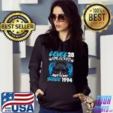 Level 28 Unlocked Awesome Since 1994 28th Birthday Gaming T Shirt