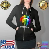 LGBT just married engaged Lesbian Mrs & Mrs est. 19 T Shirt Full Zip Hooded
