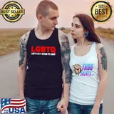 lgbtq let’s get Biden to quit Donald trummp jr s Tank Top