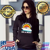 LIFE IS BETTER ON THE BOAT VINTAGE SHIRT
