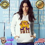 Mens Omega-1911 Bulldog Psi-Phi Hand Sign T-shirt